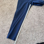 Whistles Brand Women's Eva Navy Blue Ankle Zip Trousers Size 8 Photo 12