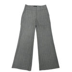 Herve Leger High Waist Wide Leg Dress Pants Striped Luxury Professional Size L Photo 1