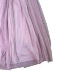 Birdy Grey Strapless Chiffon Dress Gown Full Skirt Purple Size Small Women's Photo 7