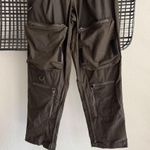 Free People  X Asparagus Waxed Cargo Pants Photo 3