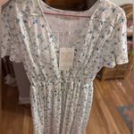 Christy Dawn Long  dress with Blue floral pattern Photo 1