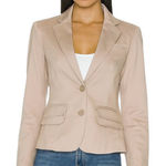 Wolford Cotton Stretch Blazer Beige Taupe Size 4 Photo 0