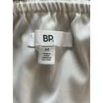 BP ‎ Striped Button Front Ruffle Off Shoulder Mini Dress Casual Cute M Photo 3