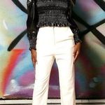 SheIn black faux leather puffer sleeve top! New! Photo 0