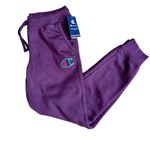 Champion  Embossed Logo Pockets Joggers Sweatpants Burgandy Women’s Size S NWT Photo 9