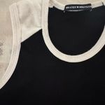 Brandy Melville  Black and White Tank Top Photo 1