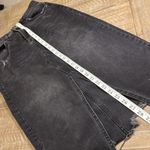 ZARA  denim maxi  skirt gray/black size S Photo 2