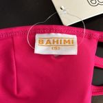 Bahimi swim top, fuchsia pink, A cup, removable cup pads, halter neck, size S Pink Photo 7