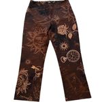 Jaded London Mystic Tattoo Kick Flare Trousers Photo 3