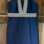 Lilly Pulitzer Trista Shift Dress True Navy Size 2 Photo 0