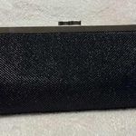 Norwegian Cruise Club Black Shiny Formal Clutch Purse With Removable Chain Silver Photo 0