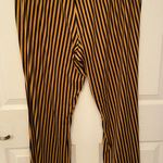 Wearever Palazzo Mustard & Black Striped Pants by size 3X NWOT Photo 3