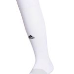 Adidas UNISEX WHITE SOCCER SOCKS Photo 4