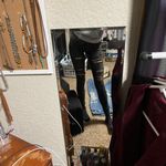 American Eagle High Waisted Black Skinny Jeans Photo 1