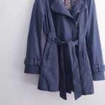 Anthropologie Daughters Of The Liberation Zipper Wrap Trench Coat Jacket Photo 3