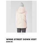Huffer | NWT | 14 / XL | Street Down Dusky Pink Snow Ski Hooded Puffer Vest $270 Photo 2