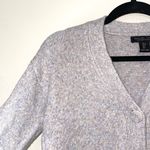 Rachel Zoe Light Purple Button V-neck Sweater Cardigan Photo 2