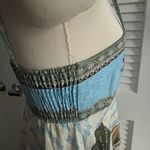 NWOT Alemais Blue and Cream Shell Print Dress Size 6 Photo 13