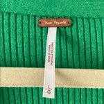 Free People Green Button-Up Knit Dress Size L (NWT) Photo 2