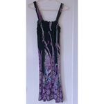 Purple & Black dress Purple Size L Photo 1
