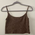 Brandy Melville Red Cropped Tank Photo 0