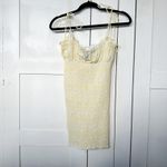 Princess Polly | NWT Korina Bodycon Corset-Style Mini Dress in Yellow Photo 4