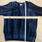 Sundry  x EVEREVE side zip blue tie dye crewneck oversized sweatshirt size 0 (wom Photo 7