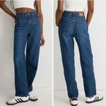Madewell NEW  Baggy Straight Jeans in Dark Worn Indigo Wash,‎ 29 Photo 1