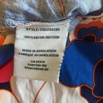 Jules & Leopold  Floral Pull On Wide Leg Pants Boho Hippie‎ 70s Size Medium New Photo 11