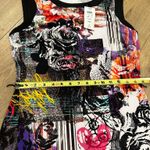 Cache Vintage retro Y2K mixed media art print dress 8 Photo 6