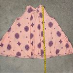 Free People  Tree Swing Tunic Dress Pink Medallion XS Photo 8