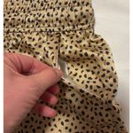 Hello Mello Womens Satin Lounge Pajama Shorts Leopard Animal Print M L Brown Size M Photo 5