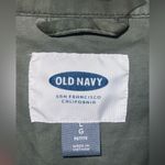 Old Navy NWT  Women’s Green Camo Field Utility Jacket size Large Petite Photo 2