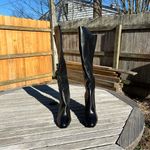 Schutz  Women's‎ knee high black leather boots size 9 Photo 2