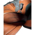 Lucky Brand  LaMija black open toe booties size 8.5 Photo 9