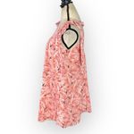 Buddy Love Kerr Mini Dress Women's Small Pink Flamingo Tie Shoulder Sleeveless Photo 2