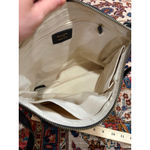 Margot New York Black Leather Shoulder Bag Zip Top Hobo Purse Photo 9