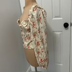 We Wore What  Ruched Cup Top in Almond Milk Photo 6