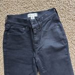 Madewell  $138 Petite Kick Out Crop Jeans Black Wash Size 24P‎ NM812 Photo 6