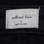 Wilfred Aritzia Free the Melina Black Hi-Rise slim fit twill Pants Photo 8