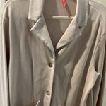 Beige shirt jacket cotton polyester Large tall Size undefined Photo 2