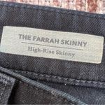 AG Adriano Goldschmied AG Countour360 Brooks Dark Wash The Farrah Skinny High Rise Skinny Jeans Size 31 Photo 5