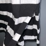 Time and Tru Cotton Black and White Striped Midi Shirt Dress Large Size undefined Photo 5