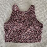 Athleta Conscious Crop Printed A-C Cup Longline Racerback Yoga Bra Tank Size XL Photo 5