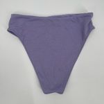 frankie's bikinis NEW Bikini Bottom Size Large Grotto High Waist Lilac Swim NWOT Photo 3