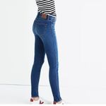 Madewell  | 9" High Riser Skinny Skinny Dark Blue Jeans Size 26 High Waisted Slim Photo 14