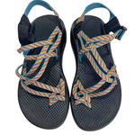 Chacos Chaco ZX2 Classic Fiesta Rainbow Hiking Sport Sandals Double Strap Photo 11