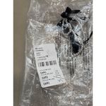 Casa Clara Nina Earrings in Pearl One Size New Womens Dangle Ribbon Bow White Photo 4