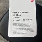 Lululemon  Leather Alternative Mini Bag 1.2L Black / Silver Photo 3
