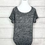 Lou & grey Heather Gray Drawstring Waist Short Sleeve Tee Size Small Photo 7